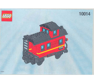 LEGO Caboose Set 10014 Instructions