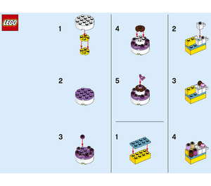 LEGO Cake 562001 Istruzioni