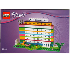 LEGO Calendar - Friends Brick Calendar (850581) Instructions