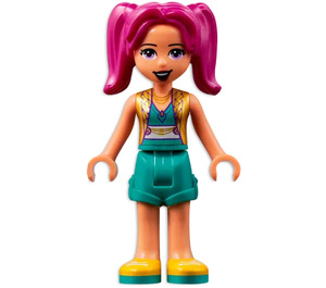 LEGO Camila z Żółty I Turquoise Shoes Minifigurka