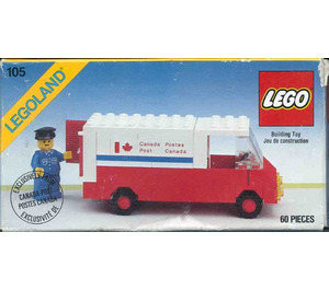 LEGO Canada Post Truck Set 105-1