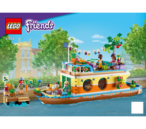 LEGO Canal Houseboat 41702 Instrukce