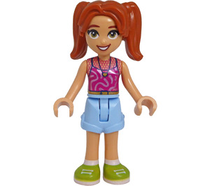 LEGO Candi med Rød og Lilla Top Minifigur