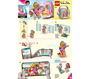 LEGO Candy Mermaid BeatBox Set 43102 Instructions