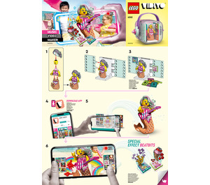 LEGO Candy Mermaid BeatBox 43102 Byggeinstruksjoner