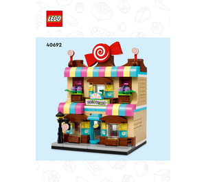 LEGO Candy Store Set 40692 Instructions