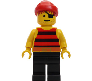 LEGO Kanone Cove Pirate mit Eyepatch Minifigur