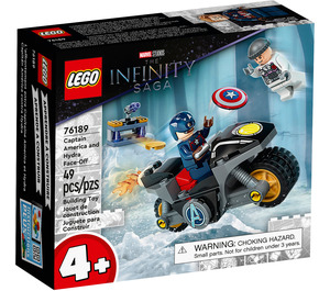 LEGO Captain America und Hydra Face-Off 76189 Packaging