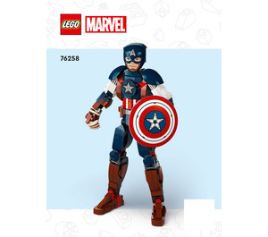 LEGO Captain America Bouw Figure 76258 Instructions