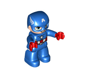 LEGO Captain America Duplo Figuur
