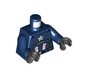 LEGO Captain America Minifig Torse (973 / 76382)