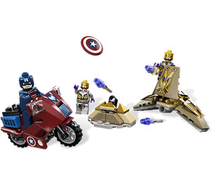 LEGO Captain America's Avenging Cycle Set 6865