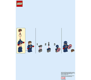 LEGO Captain America 242106 Инструкции