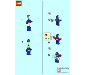 LEGO Captain America 242212 Instrukce