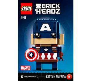 LEGO Captain America Set 41589 Instructions