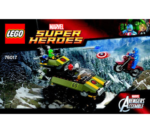 LEGO Captain America vs. Hydra 76017 Byggeinstruksjoner