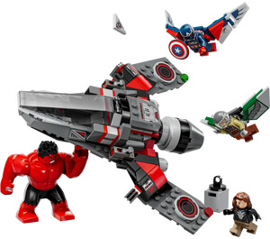 LEGO Captain America vs. Red Hulk Battle Set 76292