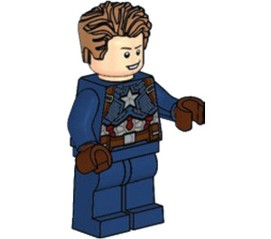 LEGO Captain America with Chin Strap Minifigure