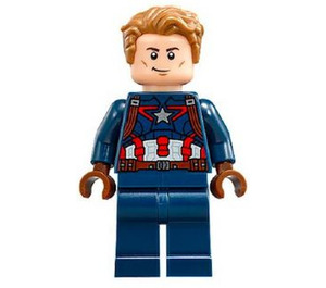 LEGO Capitaine America avec Smirk Minifigurine