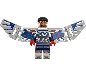 LEGO Capitán America con Alas Minifigura