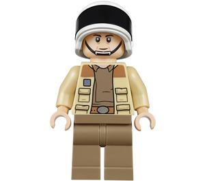 LEGO Capitano Antilles con Beige scuro Maglietta e Piccolo Distintivo Minifigure