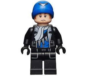 LEGO Kapitan Boomerang z Czarny Strój Minifigurka