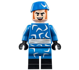 LEGO Capitán Boomerang con Azul Atuendo Minifigura