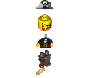 LEGO Captain Brickbeard minifiguur