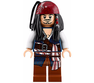 LEGO Kaptein Jack Sparrow Minifigur