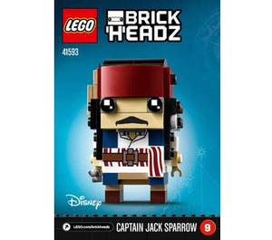 LEGO Captain Jack Sparrow Set 41593 Instructions