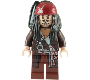 LEGO Captain Jack Sparrow with Jacket and Bandana Minifigure