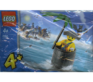 LEGO Captain Kragg im Fass 7290