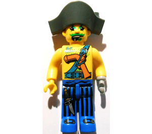 LEGO Captain Kragg minifiguur