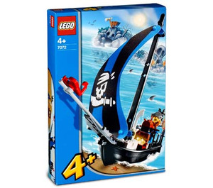 LEGO Captain Kragg's Pirate Boat Set 7072 Packaging