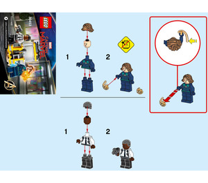 LEGO Captain Marvel and Nick Fury 30453 Anleitungen