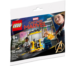 LEGO Captain Marvel and Nick Fury Set 30453 Packaging