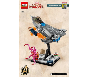 LEGO Captain Marvel and the Asis Set 77902 Instructions