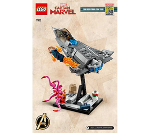 LEGO Captain Marvel and the Asis 77902 Anleitungen