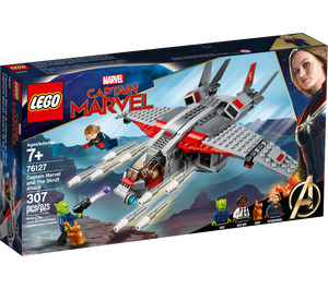 LEGO Captain Marvel and The Skrull Attack Set 76127 Packaging