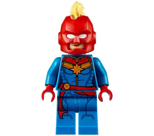 LEGO Капитан Marvel с Mohawk Каска Минифигурка