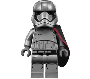 LEGO Captain Phasma Minifigure met Pointed Mouth Patroon