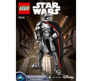 LEGO Captain Phasma Set 75118 Instructions