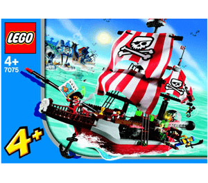 LEGO Captain Redbeard's Pirate Ship Set 7075-1 Instructions