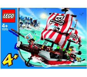 LEGO Captain Redbeard's Pirate Ship 7075-1 Instrukcje