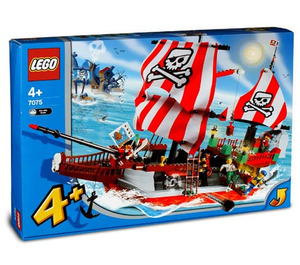 LEGO Captain Redbeard's Pirate Ship Set 7075-1 Packaging