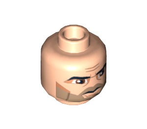 LEGO Captain Rex Head (Recessed Solid Stud) (3626 / 63561)