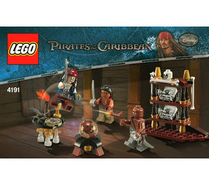 LEGO Captain's Cabin 4191 Instrukcje