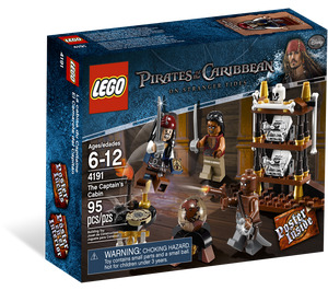 LEGO Captain's Cabin 4191 Packaging