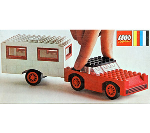 LEGO Car and Caravan Set 379-2