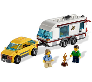 LEGO Car and Caravan 4435